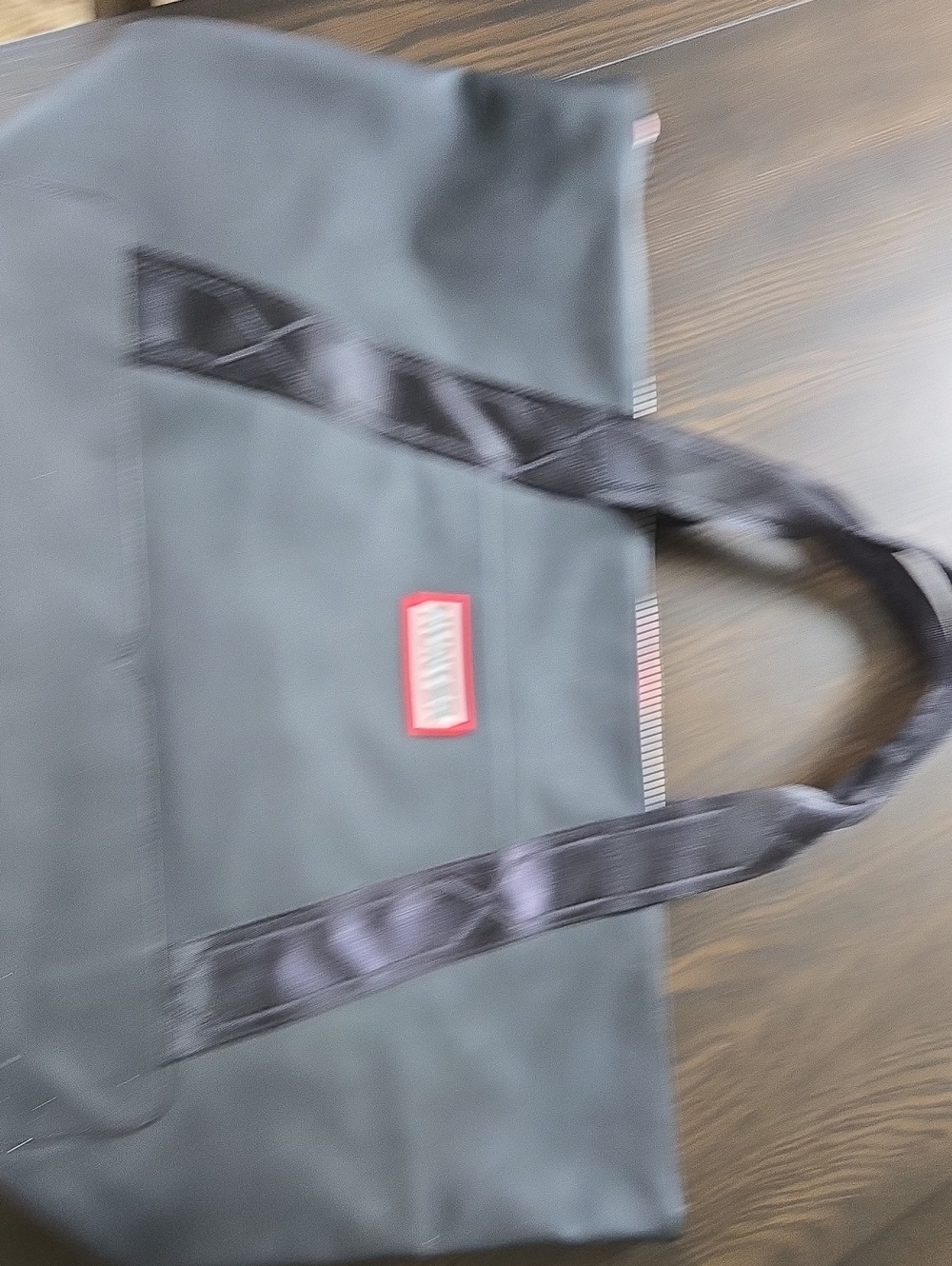 Hunter for Target Black Rubber Tote Bag
